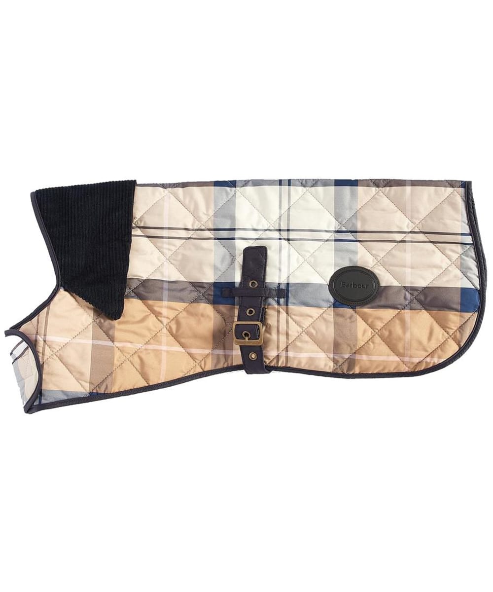 Barbour Quilted Tartan Dog Coat