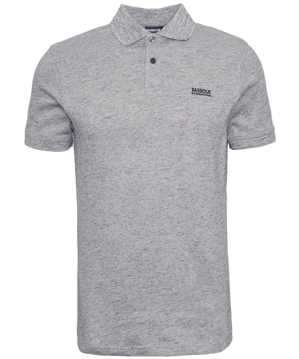 Barbour grey clearance polo shirt