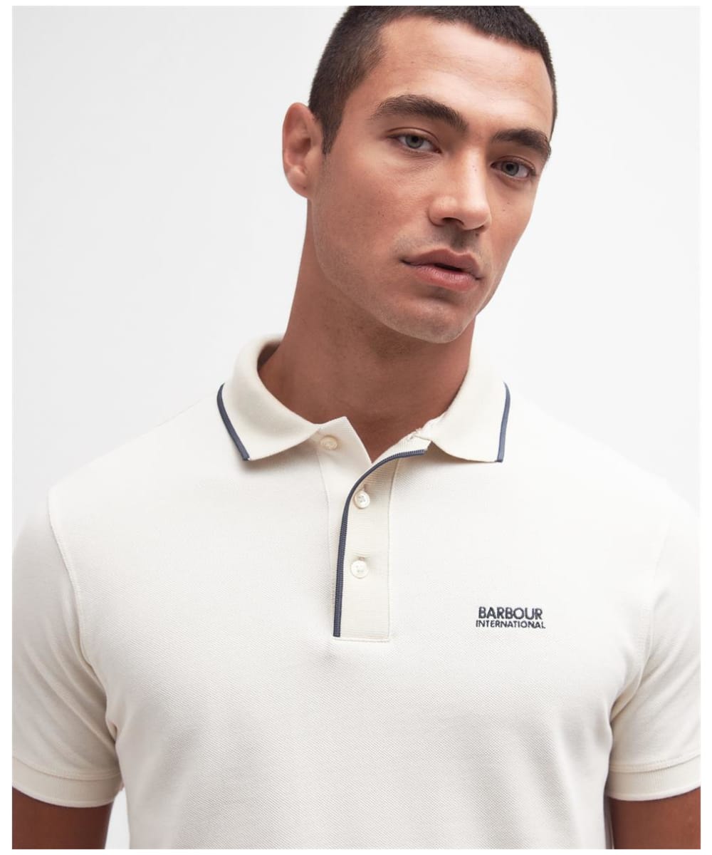 Barbour international mens online white