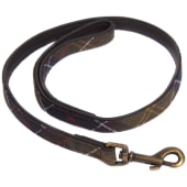 Barbour Tartan and Leather Dog Lead