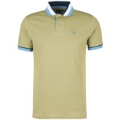 Barbour polo mens yellow top