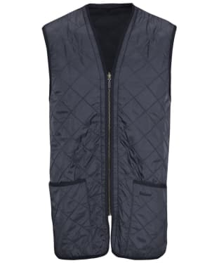 Men's Barbour Polarquilt Waistcoat / Zip-In Liner - Navy
