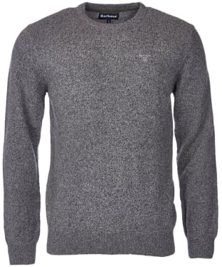 Men's Barbour Tisbury Crew Neck Sweater - Grey