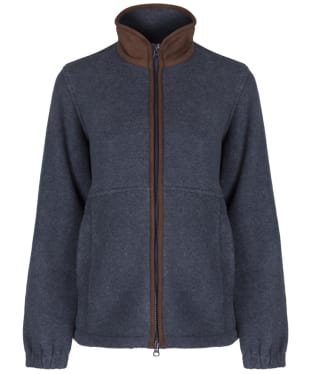 Women's Alan Paine Aylsham Full Zip Fleece Jacket - Dark Navy