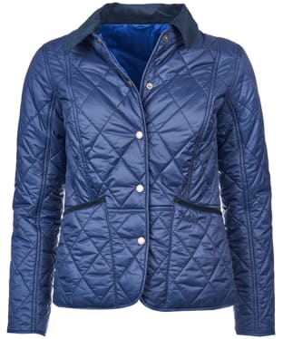 Women's Barbour Clover Liddesdale Quilted Jacket - Navy