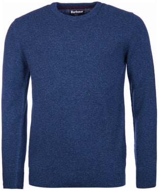 Men's Barbour Tisbury Crew Neck Sweater - Deep Blue