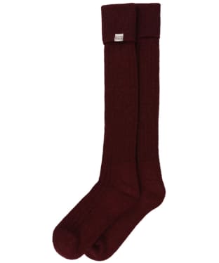 Dubarry Hypoallergenic Alpaca Wool Socks - Malbec