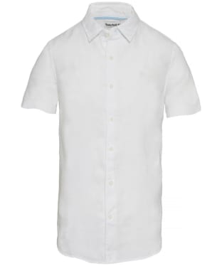 Men's Timberland Mill River Linen Shirt - White Heather