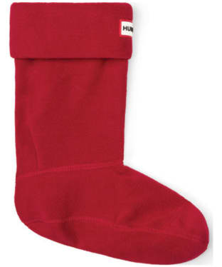 Hunter Short Boot Socks - Military Red