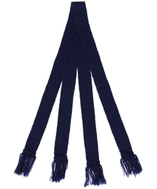 Pennine Plain Wool Rich Sock Garter - Sapphire