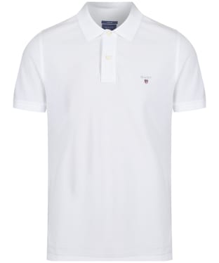 Men's GANT the Original Pique Rugger Polo Shirt - White
