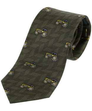 Men's Soprano Tractors Silk Tie - Green