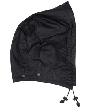 Barbour Lightweight Waxed Cotton Hood - Black
