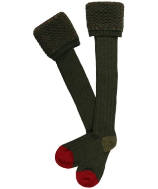 Men's Pennine Ambassador Merino Wool Blend Shooting Socks - Hunter