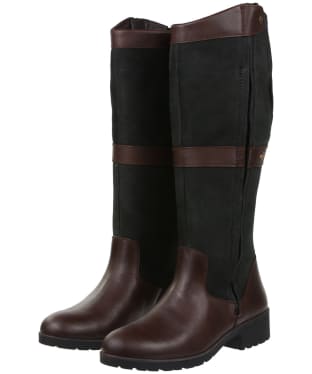 Women's Dubarry Sligo Boots - Black / Brown