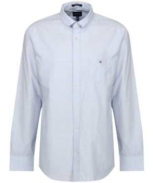 Men's GANT Regular Broadcloth Shirt - Hamptons Blue