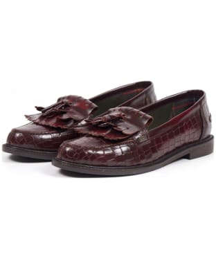 barbour olivia fringe tassel loafers