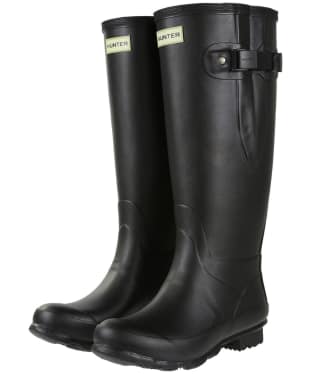 women's hunter norris field wide fit wellington boots