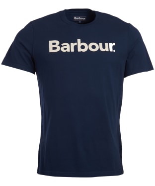 Men's Barbour Logo Tee - New Navy