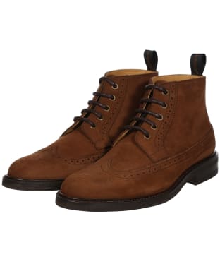 Men's Dubarry Welted Down Boots - Walnut
