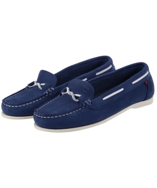 Women's Dubarry Rhodes Boat Shoes - Royal Blue