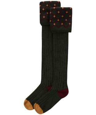 Pennine Regent Merino Wool Blend Shooting Socks - Hunter