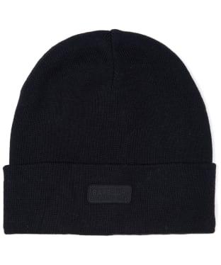 Men's Barbour International Sensor Knit Beanie Hat - Black