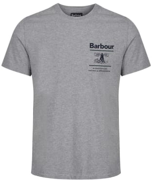Men's Barbour Reed Tee - Grey Marl