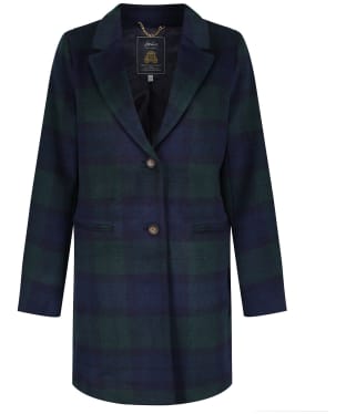 Joules Costello Check Wool Coat Joules Costello Check Wool Coat
