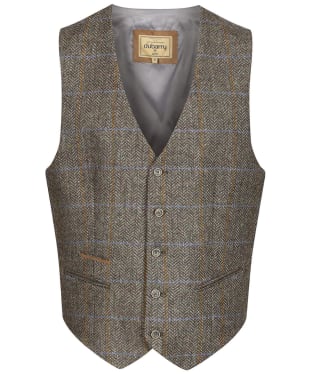 Men's Dubarry Ballyshannon Tweed Waistcoat - Woodbine