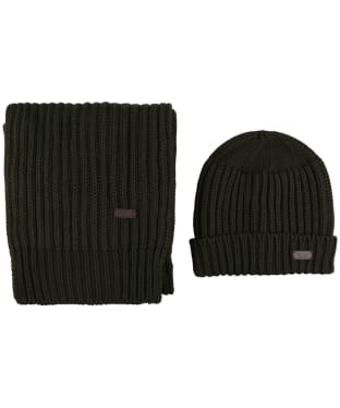 barbour scarf and hat