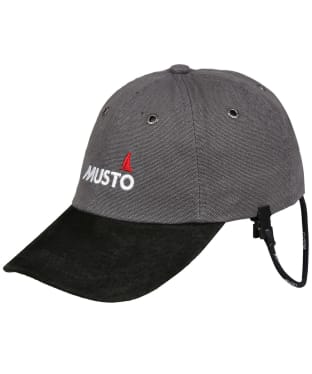 Musto Evolution Original Adjustable Fit Cotton Crew Cap - Dark Grey
