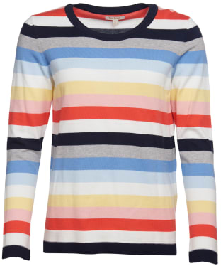 Women's Barbour Seaview Knit Sweater - Multi Stripe