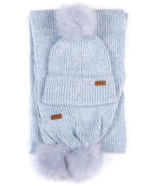 barbour hat and scarf