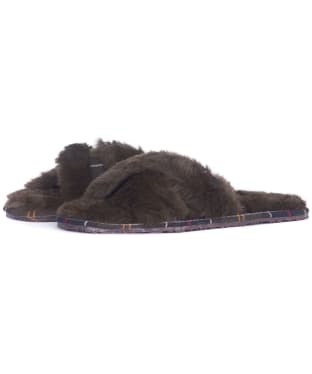 barbour slippers women's sale