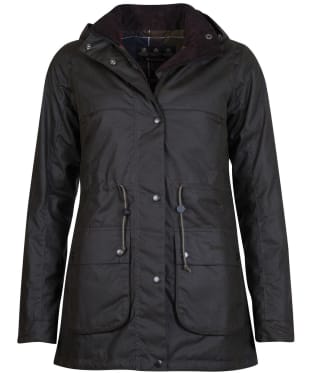 Women’s Barbour Cassley Waxed Jacket - Olive