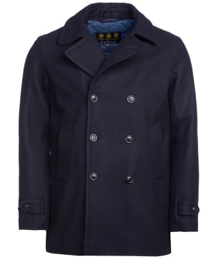 Barbour wool coat mens clearance