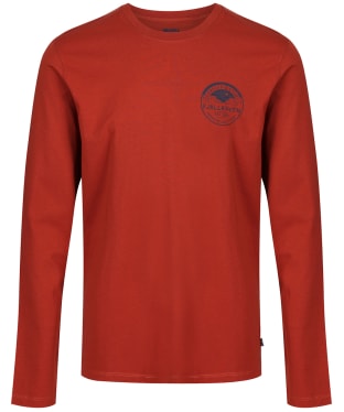 Men’s Fjallraven Nature Badge Long Sleeve T-Shirt - Autumn Leaf