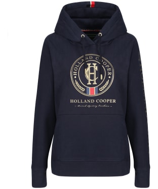 Women’s Holland Cooper Heritage Graphic Hoodie - Ink Navy