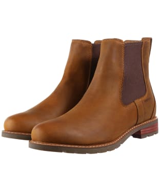 Women's Ariat Wexford Waterproof Leather Boots - Weathered Brown