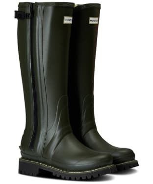 short zip up wellies