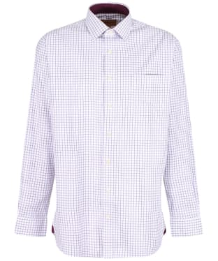 Men's Schoffel Cambridge Long Sleeve Shirt - Purple