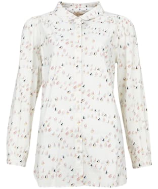Women’s Barbour Padstow Shirt - Off White Print
