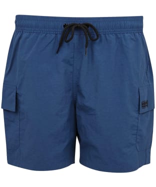 Men’s Barbour International Cargo Swim Shorts - Mid Blue