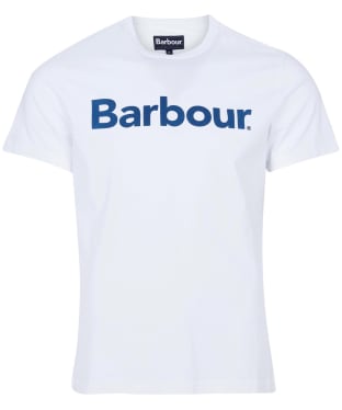 Men's Barbour Logo Tee - White