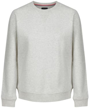 Women’s Crew Clothing Brushed Back Crew Sweatshirt - Grey Marl