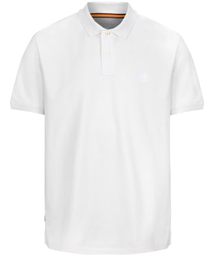 Men’s Timberland Millers River Pique Polo Shirt - White Sand