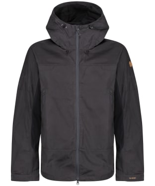 Men’s Fjallraven Abisko Lite Trekking Jacket - Dark Grey / Black