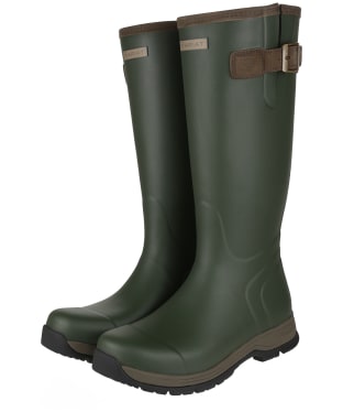 Men’s Ariat Burford Leather Trimmed Tall Wellington Boots - Olive