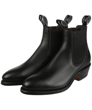 Women’s R.M. Williams Yearling Boots - Yearling leather, leather sole - Black